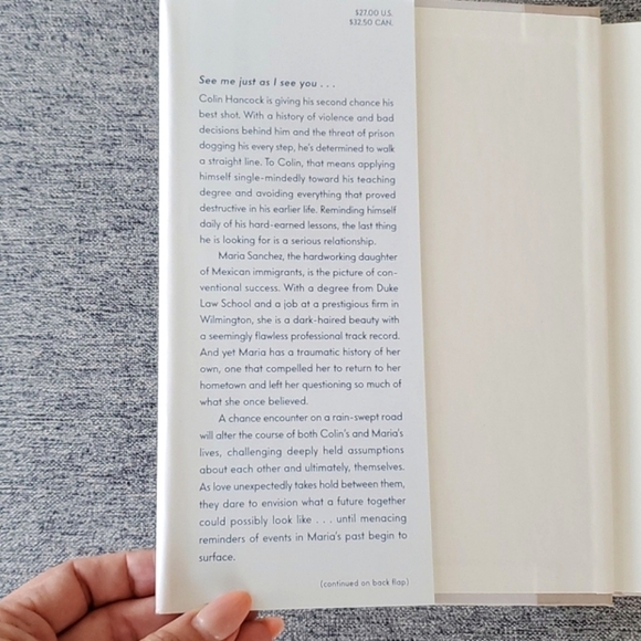 ⭐️ 3/$18  ⭐️ Nicholas Sparks "See Me" Romantic Novel Hard Cover Book - Picture 2 of 5